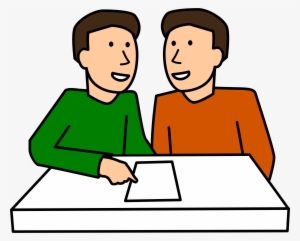 Svg Library Download Partner Work Males Big Image Png - Group Work Clip Art #1189114