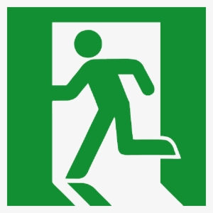Mb Image/png - Emergency Exit Sign Vector #1189894