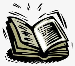 Open Book Royalty Free Vector Clip Art Illustration - Compound Interest In Todays Life #1190490