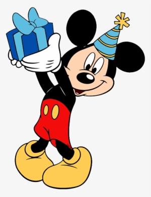 Clipart Free Library Disney Birthdays And Parties Clip - Mickey Mouse Happy Birthday Png #1190554