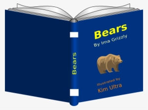 Title Of A Book Clipart Openbook W Clip Art At Clker - Clip Art Book Cover #1190780