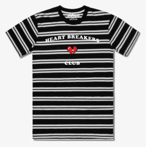 Heartbreak Club Striped Tee - Шорты Футболка Мальчик #1190904