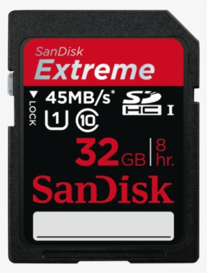 Sd Card Download Png - Sandisk 64gb Memory Card Extreme #1191008