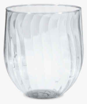 Chinet® Cut Crystal® Stemless Wine Glass - Wine Glass #1191662
