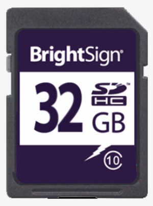 Slide - Brightsign Usdhc-16c10-1 Class 10 Micro 16gb Sdhc Card #1191813
