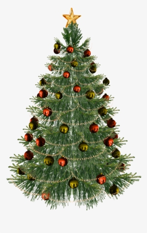 Christmas Tree Png - Christmas Tree White Background #1192215