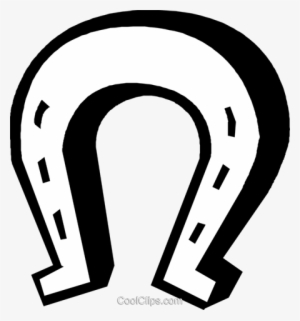 Horseshoe Royalty Free Vector Clip Art Illustration #1193909