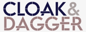 Cloak And Dagger Logo Png #1194030