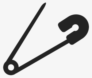 Safety Pin Rubber Stamp - Safety Pin #1194064