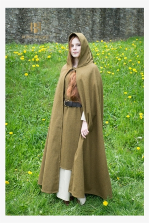 Hooded Cloak Hibernus Autumn Green - Cloak #1194065