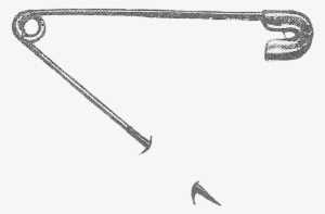Antique Graphics Wednesday Pins - Safety Pin Png #1194126