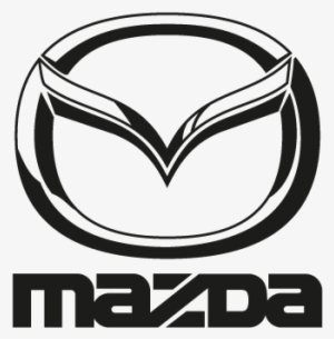 Logo Mazda Black Vector Free Download - Mazda Logo #1194199