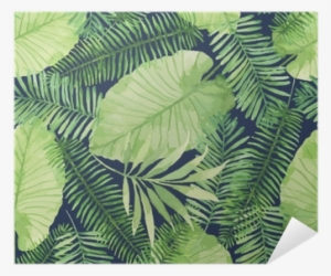 Tropical Seamless Pattern With Leaves - Tropical Seamless Pattern #1194455
