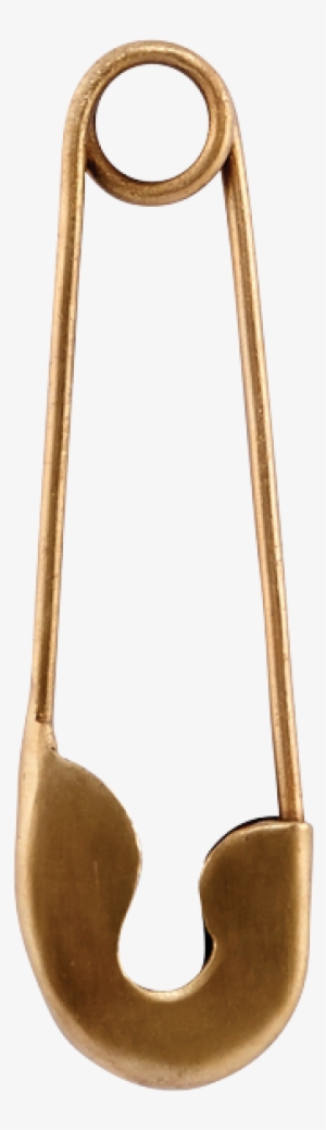House Doctor Safety Pin Large Brass 15x4 Cm #1194640