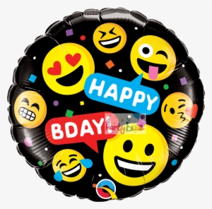 Emoji Funny Faces Foil Birthday Balloon - Duck Dynasty Happy Birthday Boss Foil Balloon #1194661