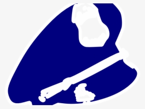 Cartoon Police Hat - Police #1194662