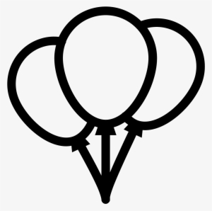 Party Balloons Icon Free Download Png And Vector - Party #1194883