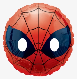 18" Spider-man Emoji Balloon - Emoji Spiderman #1195106