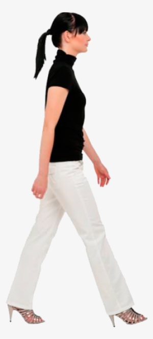 Cutout Woman Walking - Woman #1195224