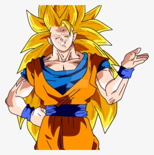Hair Clipart Goku - Super Saiyan 3 #1195717