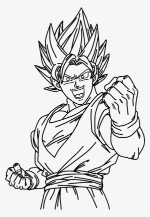 Goku SSJ Blue - Lineart 2 by SaoDVD on DeviantArt  Dragon ball painting,  Super coloring pages, Dragon ball super artwork