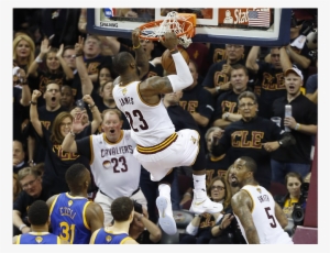 Lebron Powers Cavs Into One-game Showdown With Warriors - Lebron Nba Finals Game 7 #1196004