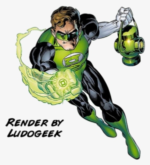 Render Hal Jordan Green Lantern Dc Comics - Green Lantern Comic Png #1196046