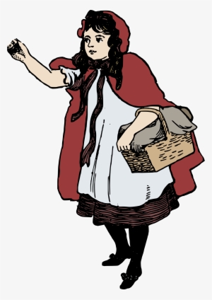 This Free Icons Png Design Of Little Red Riding Hood #1196070