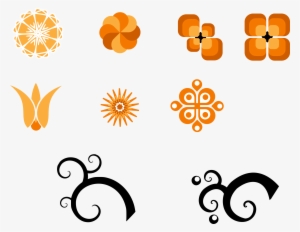 This Free Icons Png Design Of Set Of Design Elements #1196490