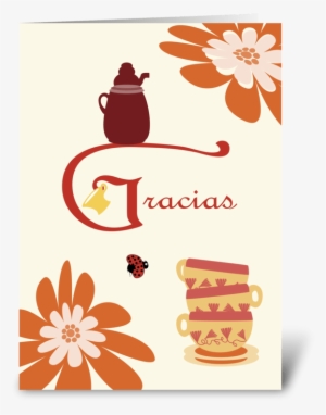 Gracias Greeting Card - Anil Photography #1197049