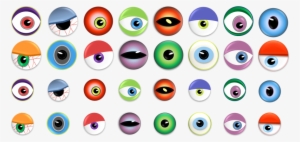 Pin Spooky Eyes Clip Art - Monster Eyes #1197204