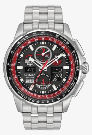 Citizen Red Arrows Skyhawk A-t Men's Watch In Stainless #1197379