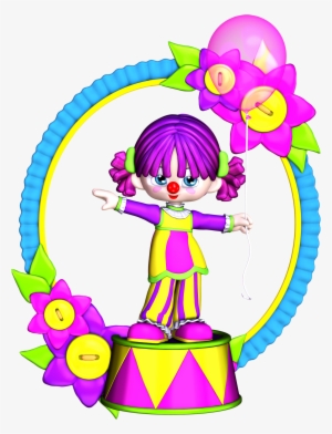 Free Birthday Clown Clipart - Clown Birthday Clipart #1197443