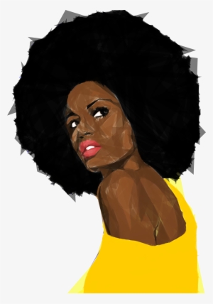 Picture Transparent Library Beautiful Black Geometric - Black Girl Transparent Background #1197645