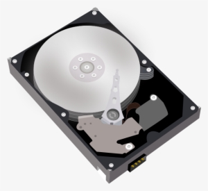 Hard Disk Harddisk Hdd Clipart Png #1197811