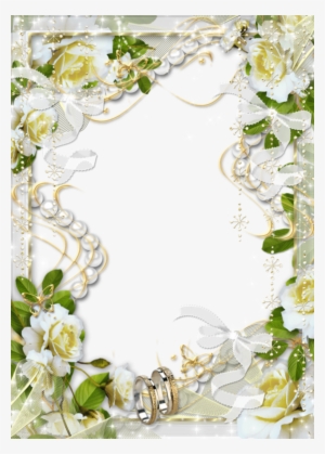 Dreamy Wedding Picture Frame - Wedding Photo Frame Png #1197878