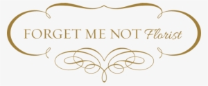 Forget Me Not Florist Logo - Florist Logo Png #1197887