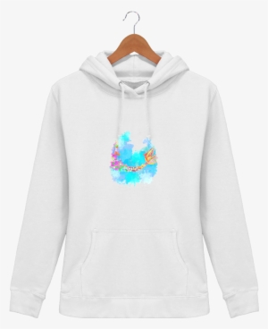 Sweat À Capuche Femme Watercolor Mermaid - Hoodie #1198016
