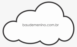 Moldes Nuvem Gota Estrela Lua - Cartoon Transparent Clouds Png #1198050