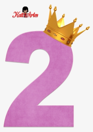 Alfabetos De Números Violeta Claro Con Coronas - 3 Princesa Sofia #1198400