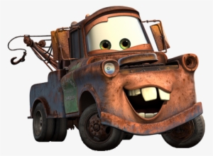Cars Disney Png Clipart - Mater Cars Edible Cake Image Cake Topper #1198681