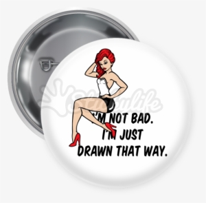 Jessica Rabbit Button - Cartoon #1199356