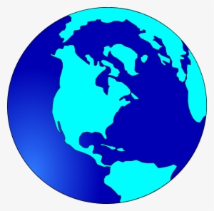 Earth Light Blue Clip Art At Clker - Travel Planet Brochure Earth #1199424