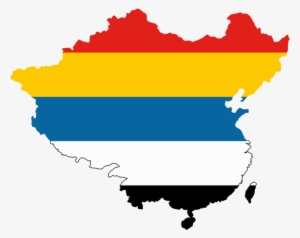The Republic, Mongolia, Tibet, Taiwan, Flags, National - Republic Of China Flag Map #1199693
