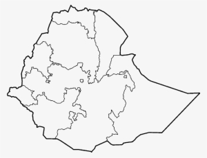 Ethiopia Regions Blank - Map Of Ethiopia #120376
