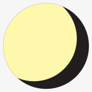 New Moon Clipart - Waning Gibbous Moon Drawing #120424