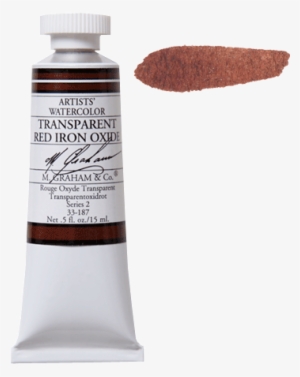 Watercolor Trans Red Iron Ox187 - Red Iron Oxide Watercolor #120664