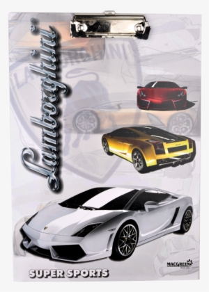 Pesting Clip Board - Lamborghini Gallardo Lp 560-4 Canvas Artwork Print #120830