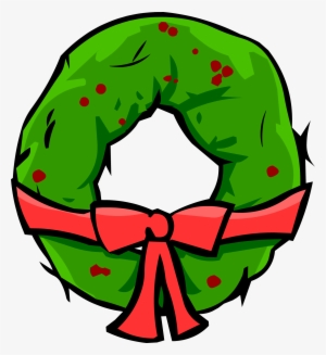 Christmas Wreath - Png - Club Penguin Christmas Furniture #120867