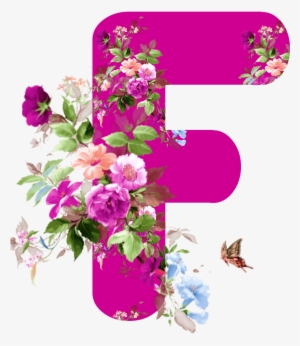 Alfabeto Pink Flores Png - Flower Rose Alphabet Design #121142